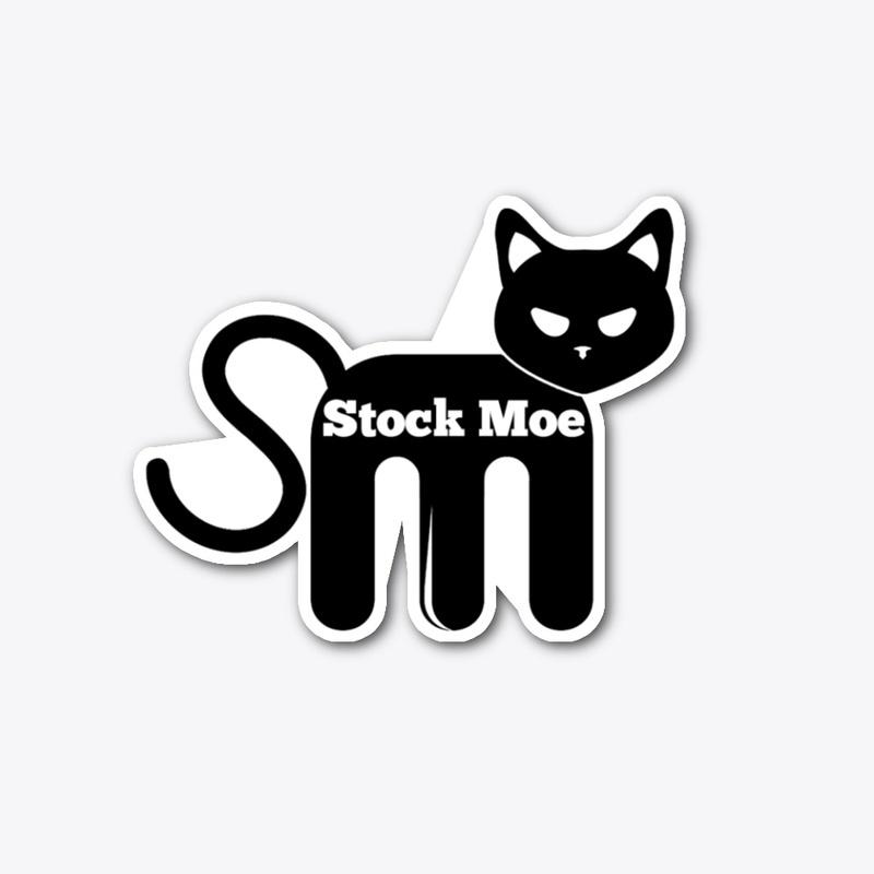 T-Cat Stock Moe Die-Cut Sticker